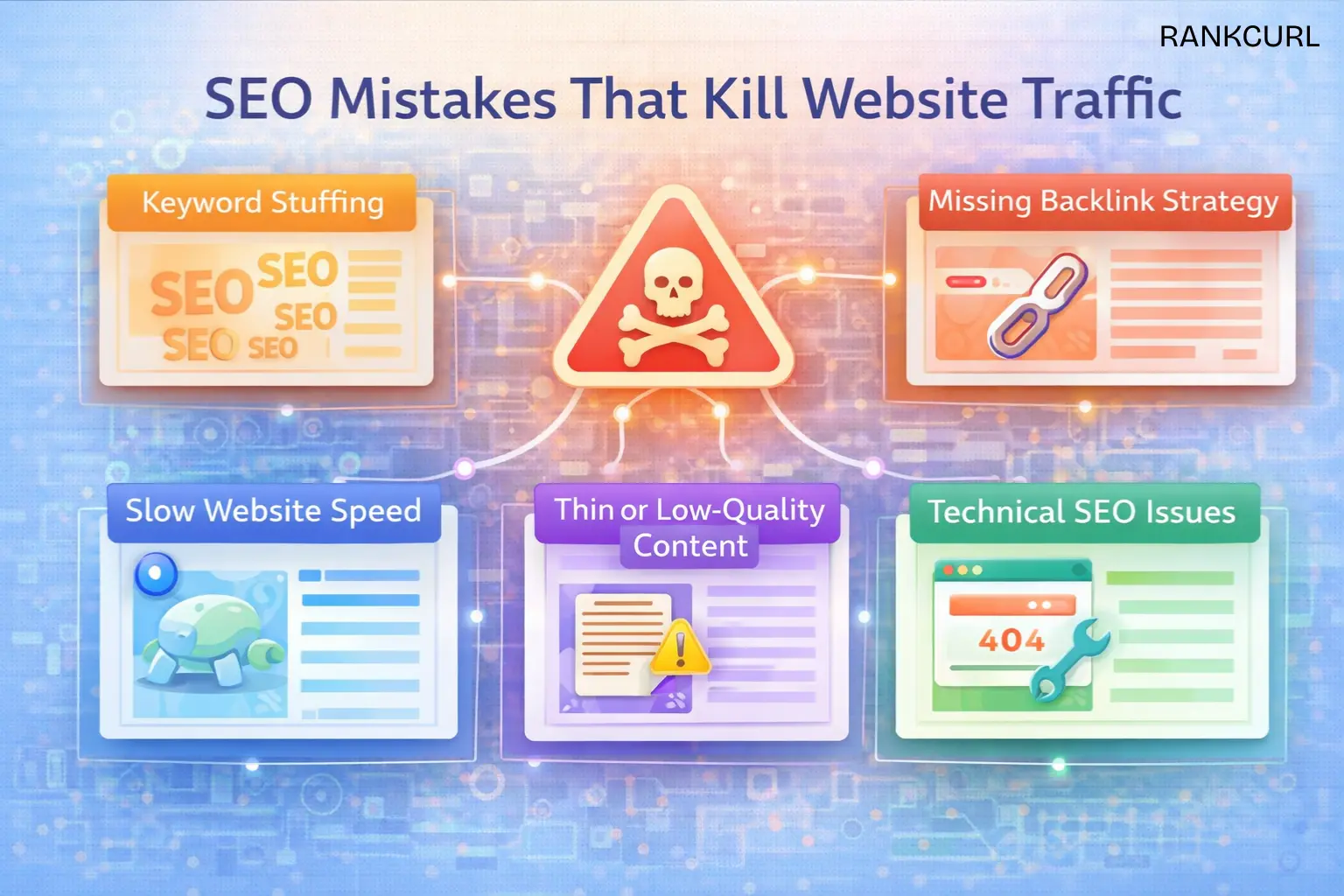 SEO Mistakes That Kill Website Traffic (And How to Fix Them)