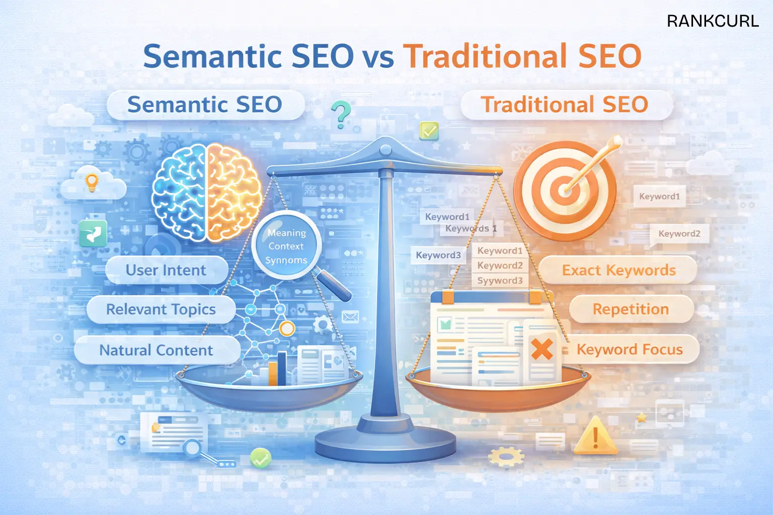 Semantic SEO vs Traditional SEO